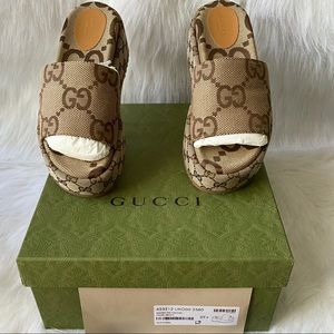 ❌SOLD❌ Gucci Angelina Platform Sandals